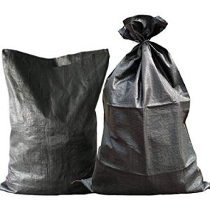 Black PP Woven Bag