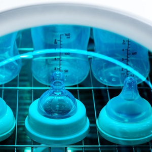 Plastic sterilization by gamma rays