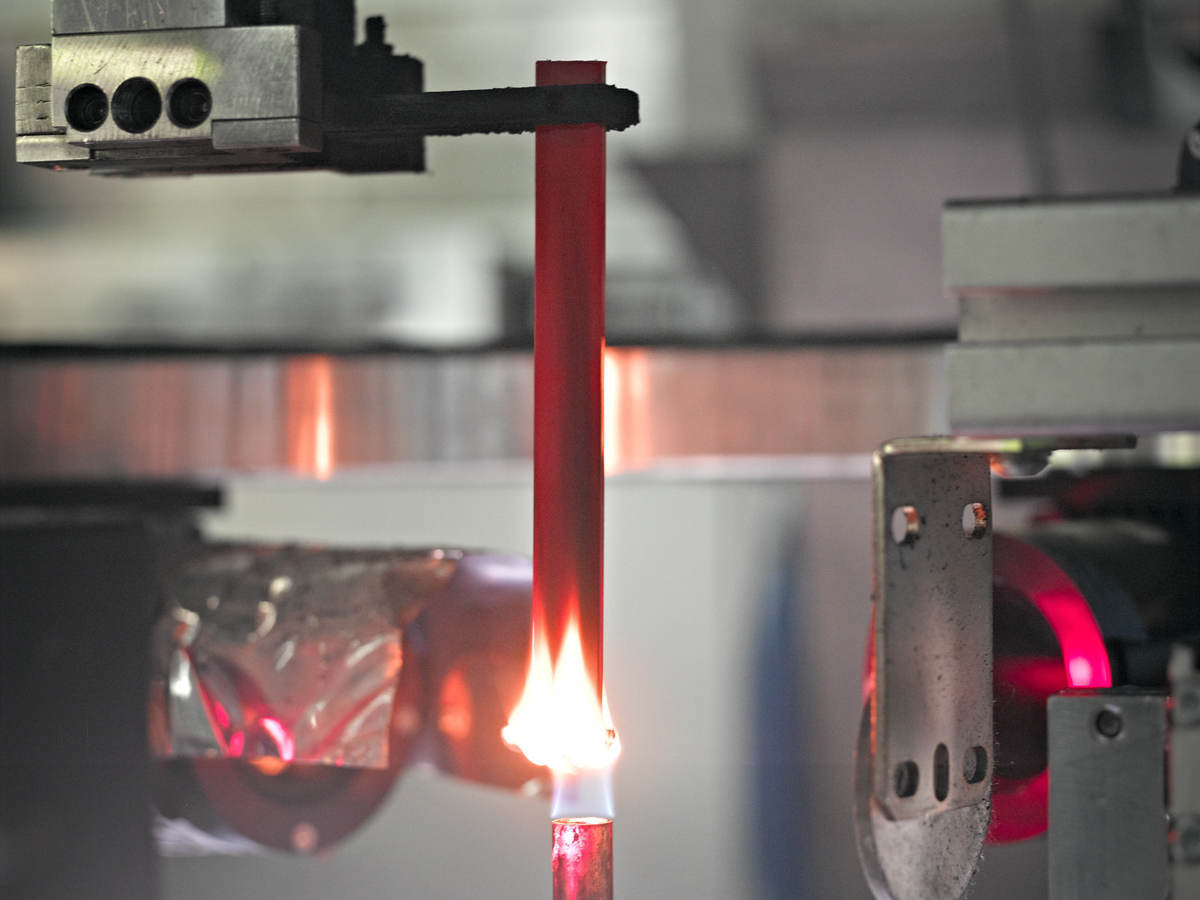 Vertical Burning Test