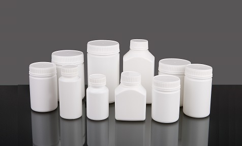 HDPE plastic bottle
