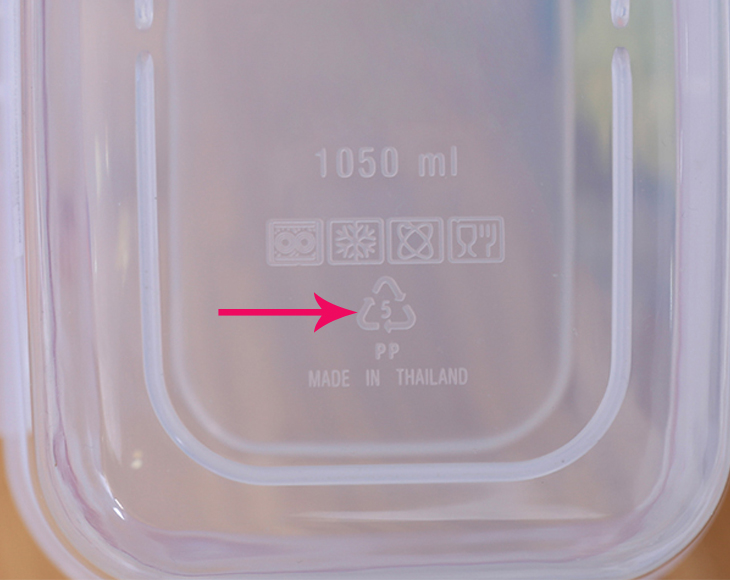 Plastic identification code