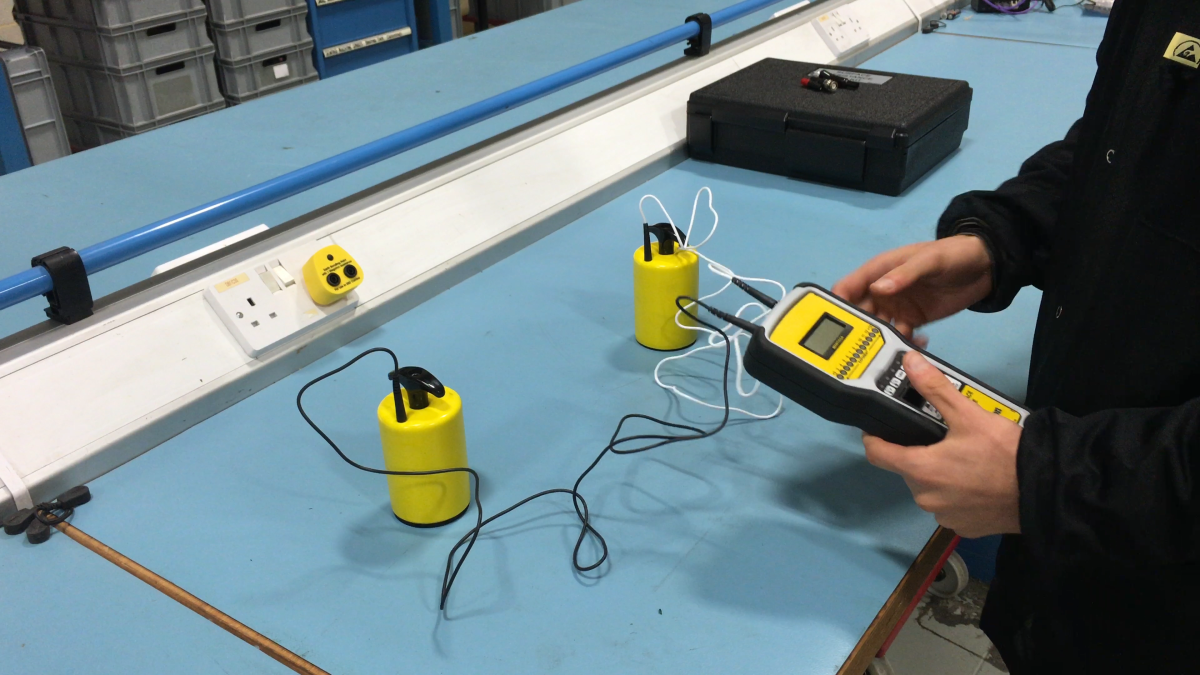 anti-static performance testing
